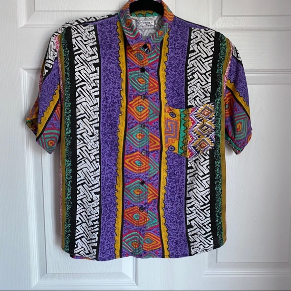 AZTEC VINTAGE SHIRT - Picture 1 of 4